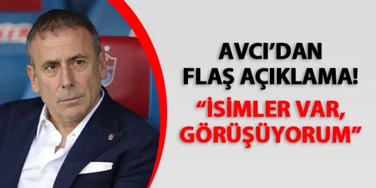 Abdullah Avcı: Trabzonspor’un Transfer ve Genç Oyuncu Planlaması Devam Ediyor