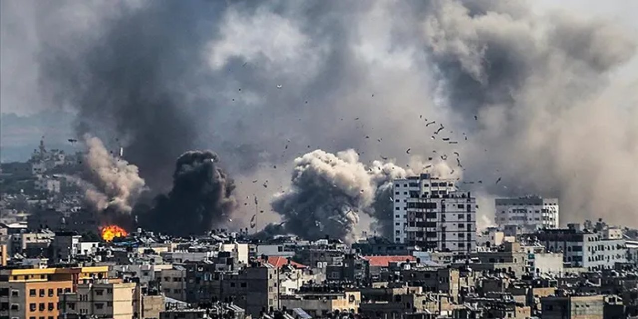 Gazze'de can kaybı 31 bin 553'e yükseldi