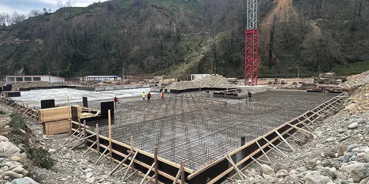 Rize Güneysu'da devlet hastanesi inşaatına başlandı