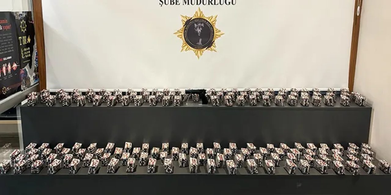 Samsun'da 18 bin 998 sentetik ecza yakalandı! 2 gözaltı