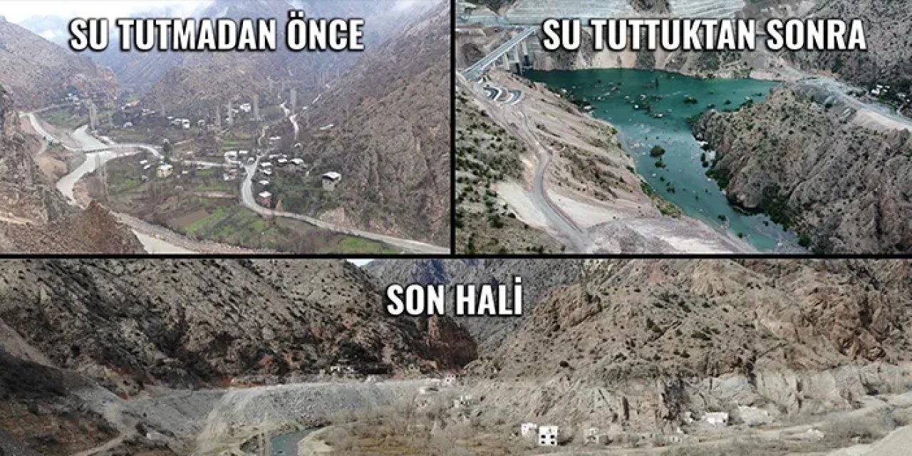 Artvin'de Temmuz'da baraj sularına gömülmüştü! Mart ayında yeniden ortaya çıktı