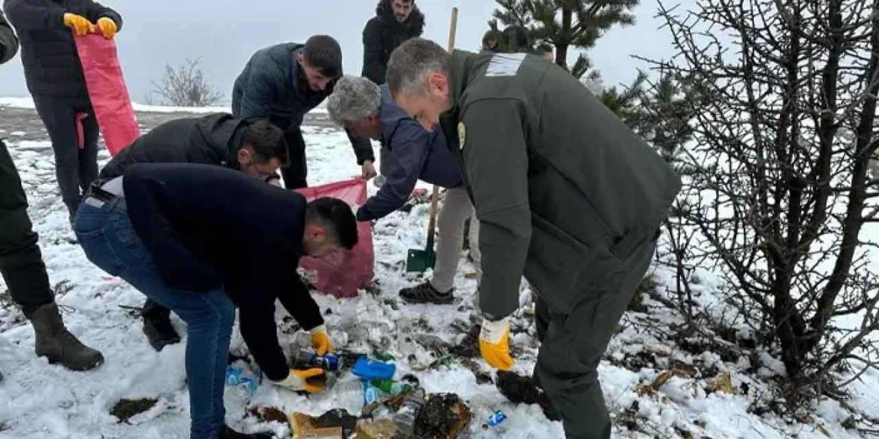 Gümüşhane’de bundan sonra ormanı kirletenler yandı! Tek tek tespit edilecekler