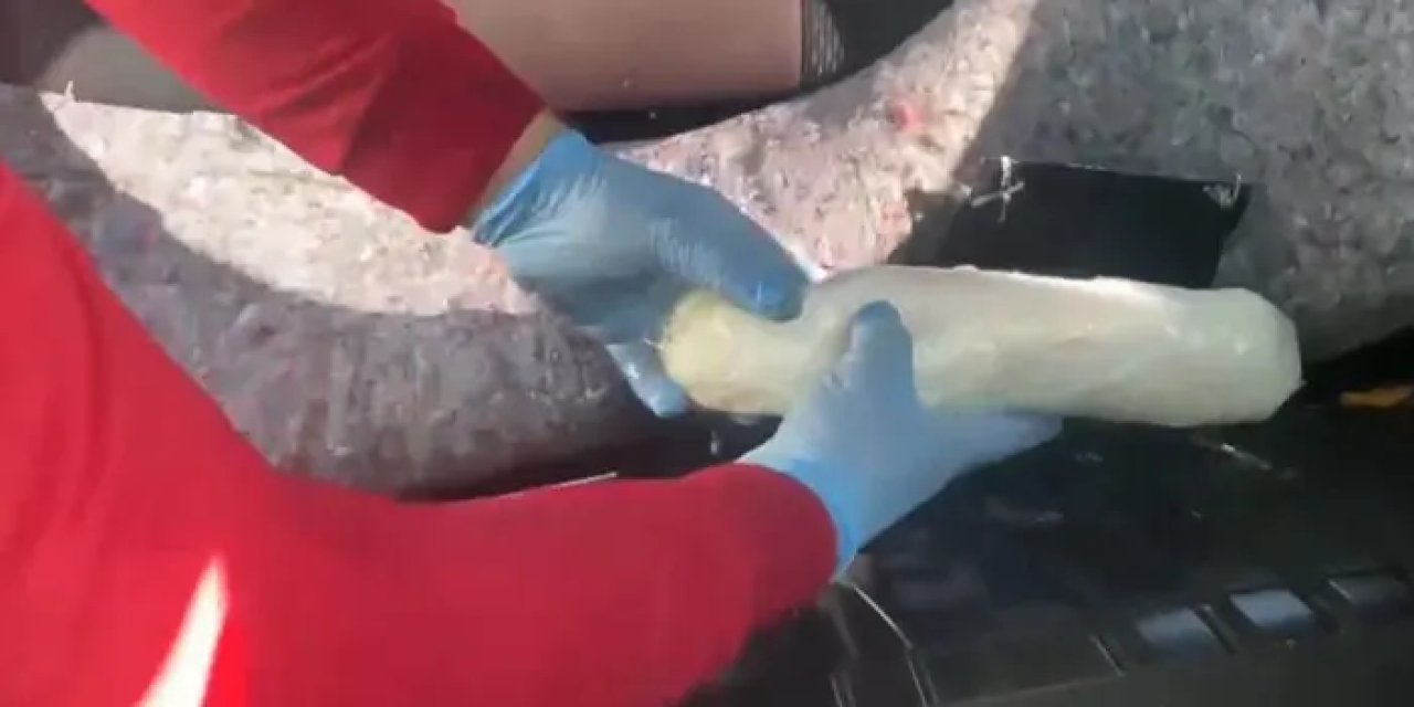 Kocaeli'de şaşırtan olay! Yakıt tankına saklamışlar