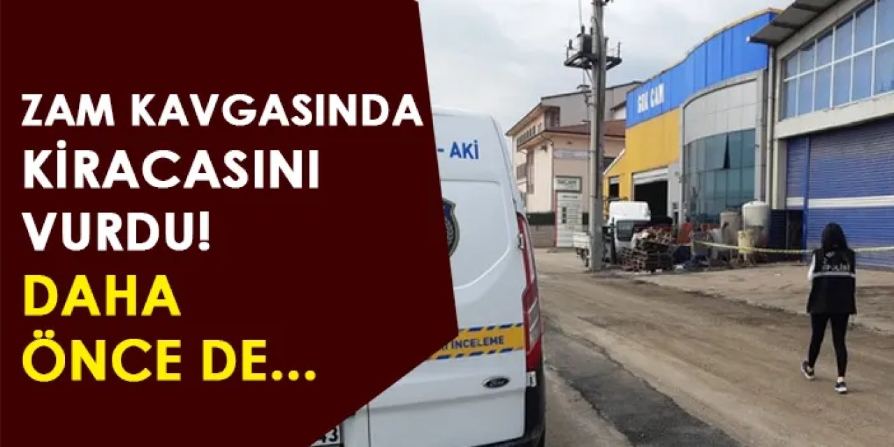 Zam kavgasında kiracısını vurdu! Daha önce de...