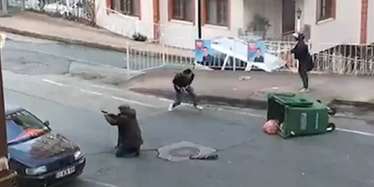 Rize'de sokak ortasında silahlı kavga! 7 kişiye gözaltı