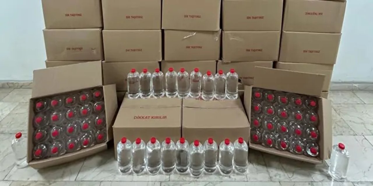 Ordu'da dur ikazına uymayıp kaçtı! Araçtan 600 lira etil alkol çıktı