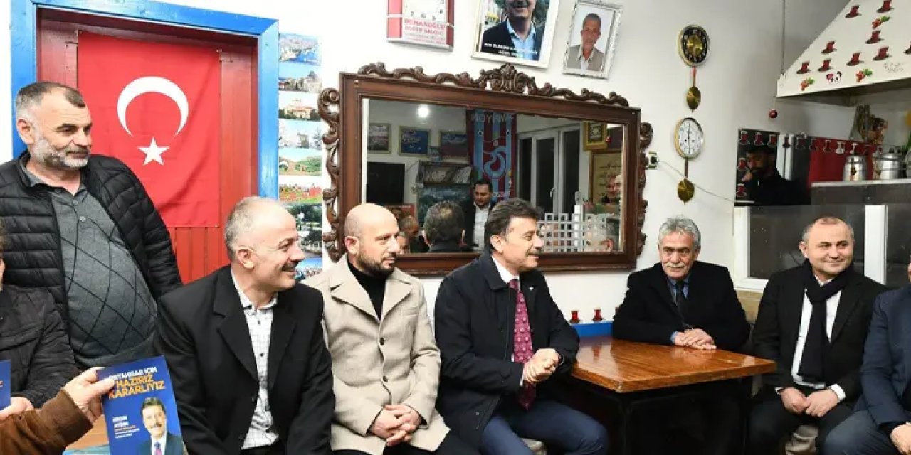 Ergin Aydın: “Ortahisar’da hizmet seferberliği hız kesmeden sürecek”