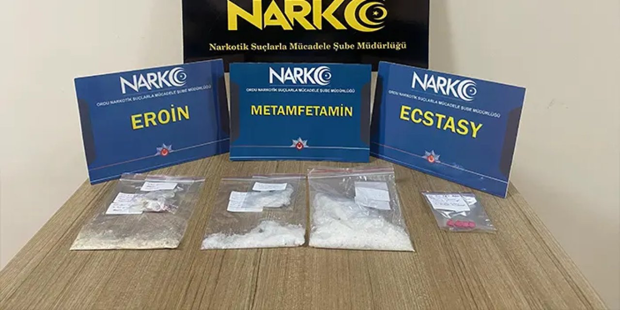 Ordu'da uyuşturucu ticaretine engel! 3 tutuklama
