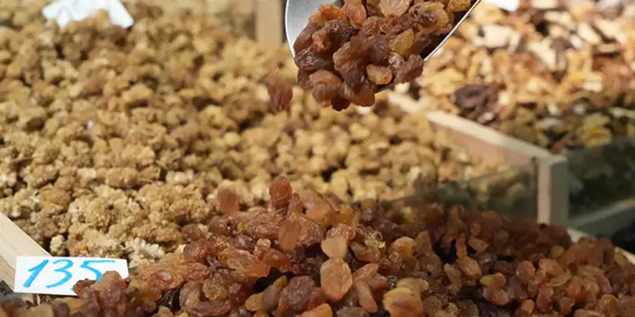 Samsun'da ramazan ayında kuru meyvelere rağbet arttı