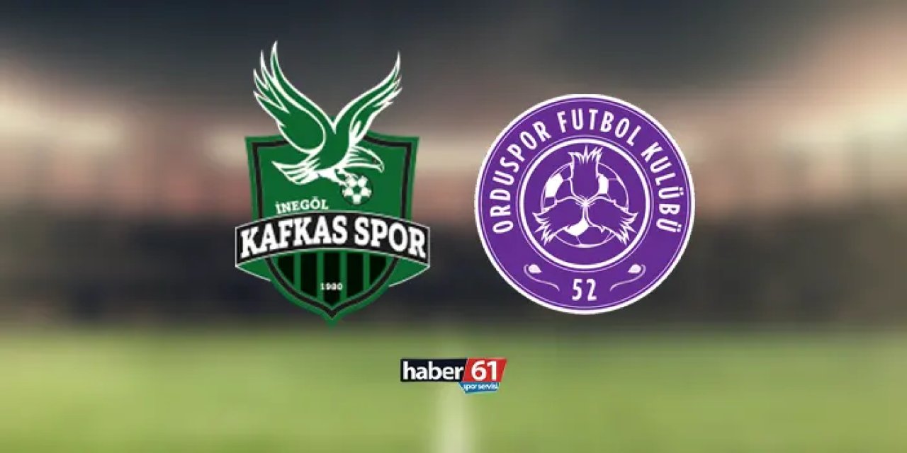 İnegöl Kafkas - 52 Orduspor maçı ne zaman, hangi kanalda?