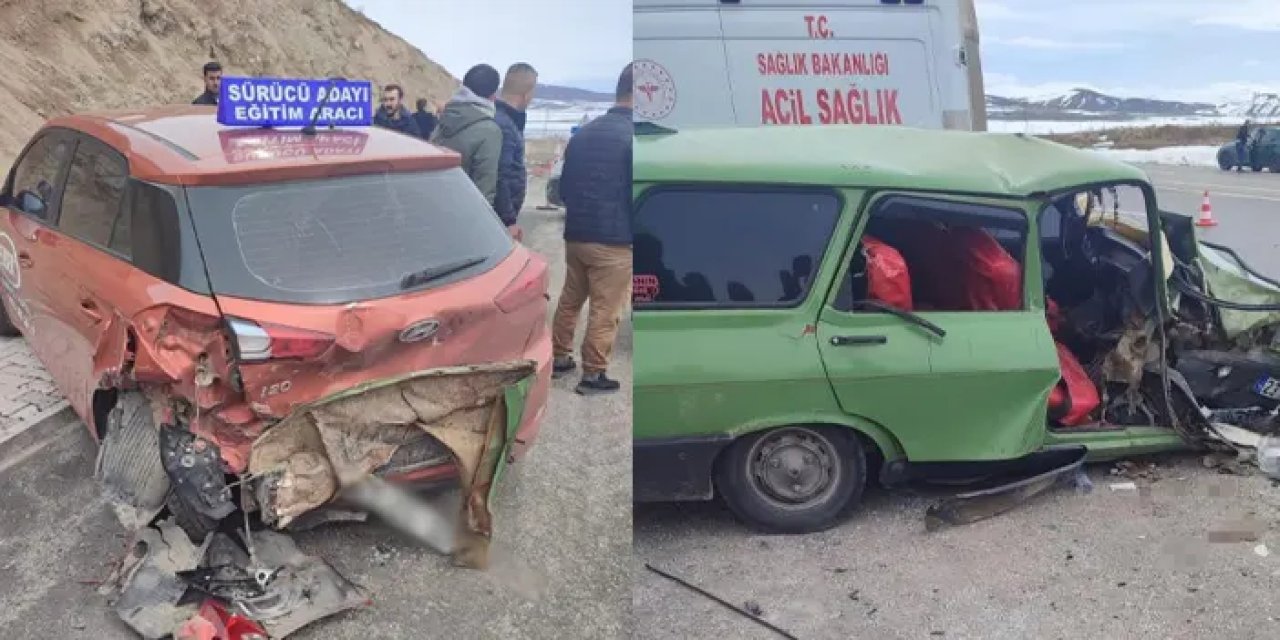 Van'da trafik kazası: 1 kişi hayatını kaybetti, 3 yaralı