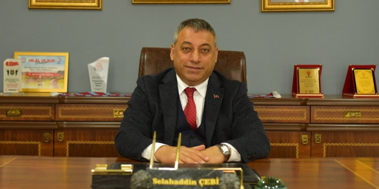 AK Parti Ortahisar İlçe Başkanı Selahaddin Çebi "Sandıklara sahip çıkacağız"