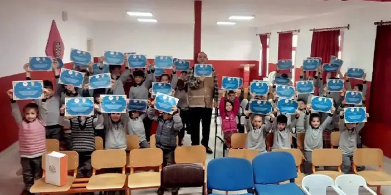 Bayburt'ta su verimliliği konusunda eğitimler veriliyor