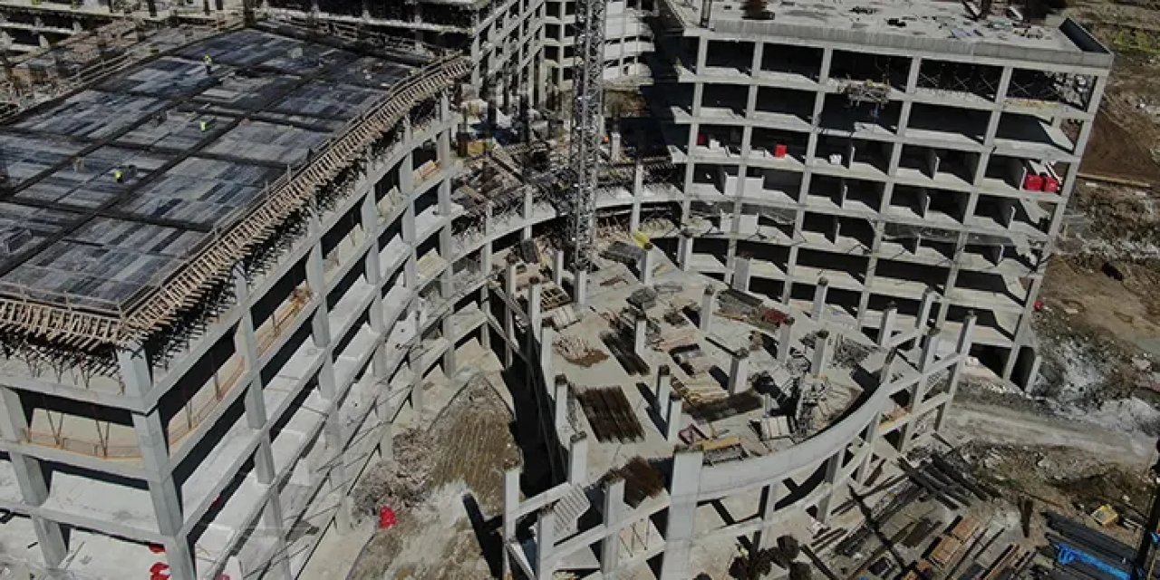 Trabzon İl Sağlık Müdürü açıkladı! Şehir Hastanesi’nin kaba inşaatı tamamlandı