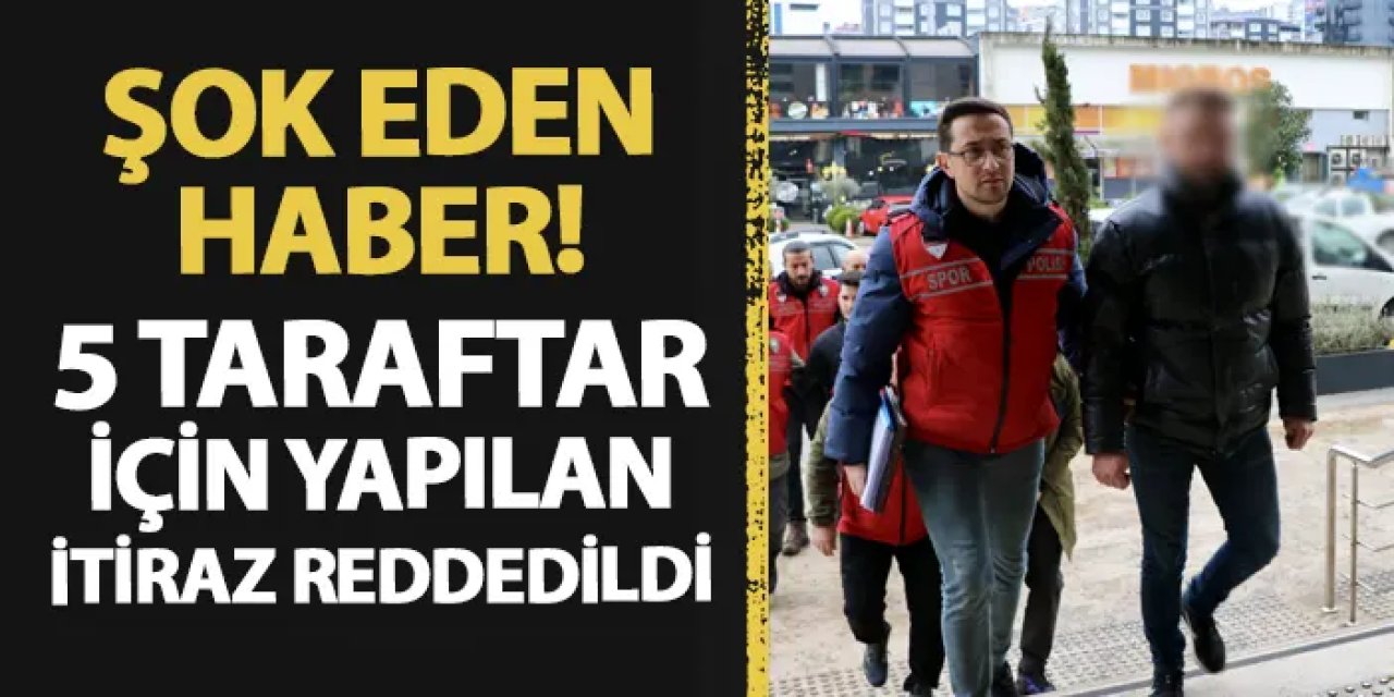 Şok eden haber! Trabzonsporlu taraftarlar için yapılan itiraz kabul edilmedi