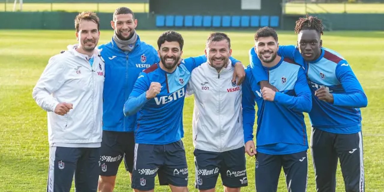 Trabzonspor'da Konyaspor hazırlıkları sürdü! Çalışmalar yarın devam edecek