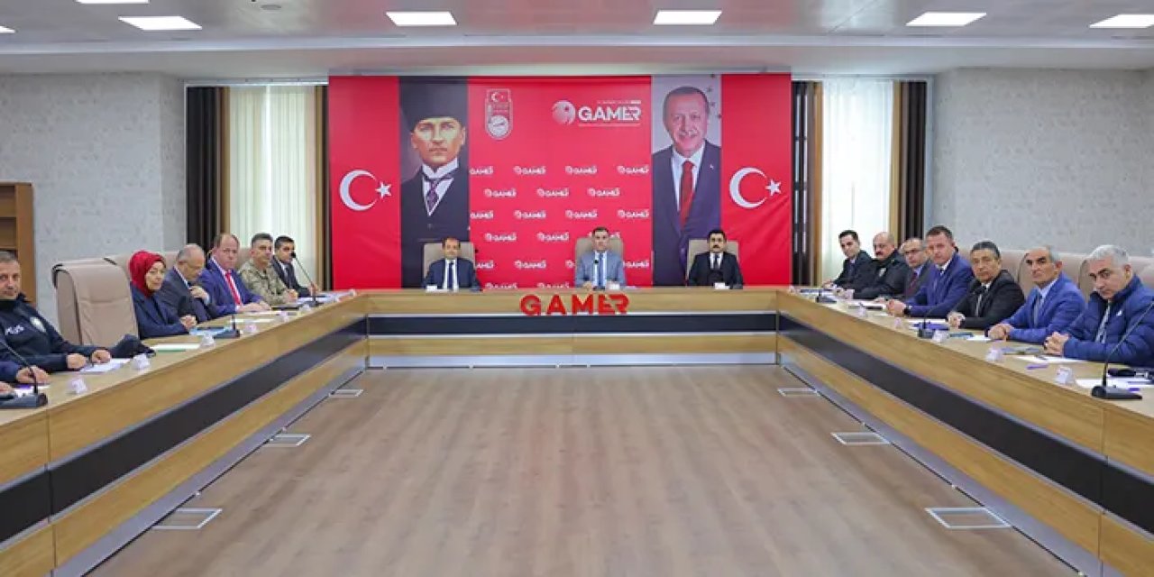 Bayburt'ta 'Seçim Güvenliği' toplantısı gerçekleştirildi