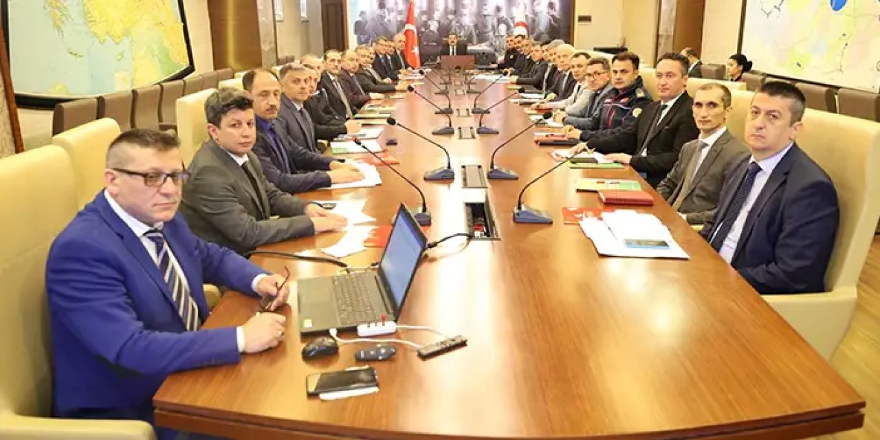 Samsun'da orman yangınlarıyla mücadele stratejileri belirlendi