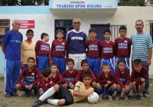 Antalya'da küçük Trabzonspor