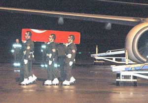 Şehit'in naaşı memleketine geldi