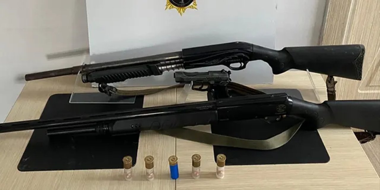 Samsun'da silah operasyonu! 3 gözaltı