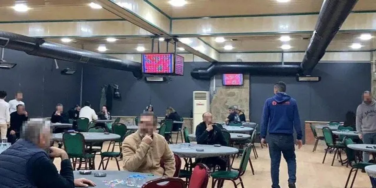 Samsun'da tombala oynayan 39 kişiye para cezası