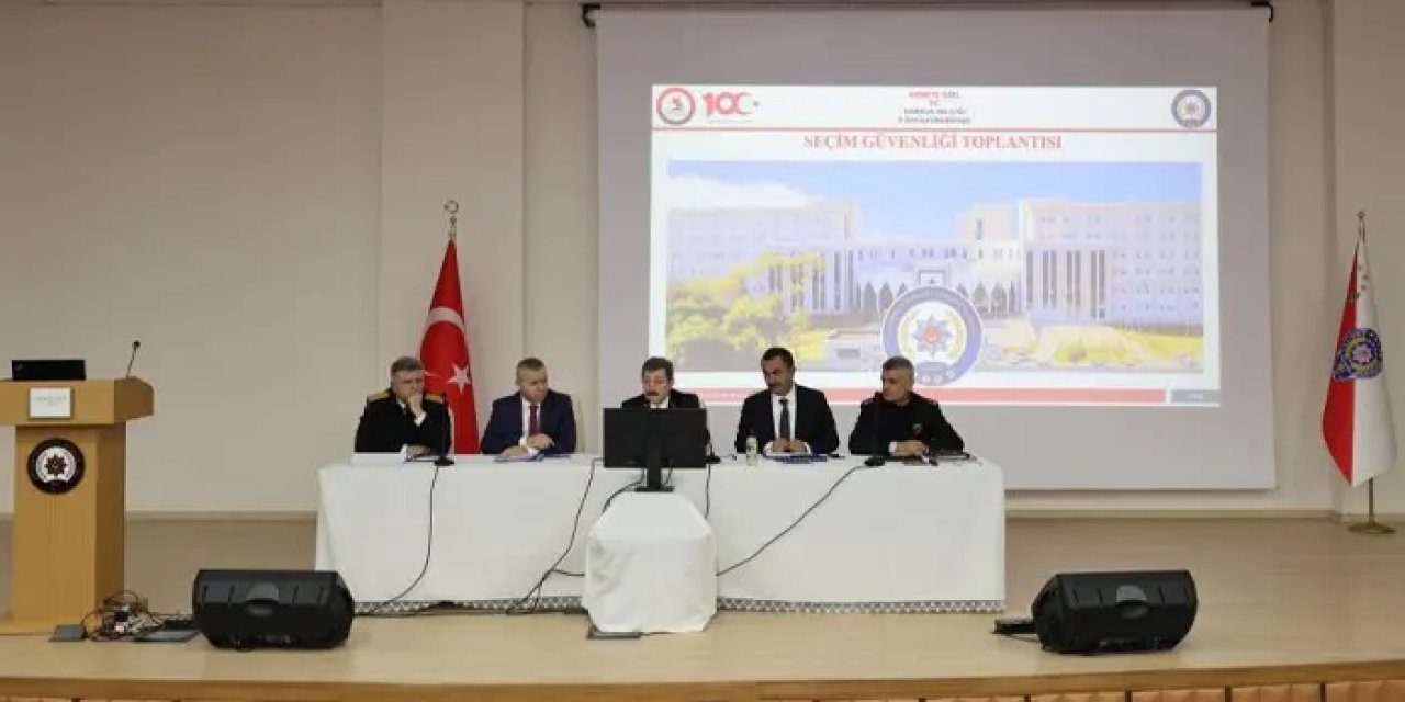 Samsun’da seçim güvenliği tedbirleri: 4 bin 634 personel görevlendirildi