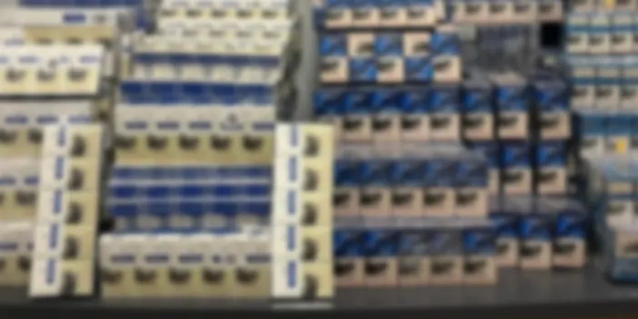 Trabzon’da kaçakçılığa geçit yok! 170 paket sigara, 5 şişe alkollü içki