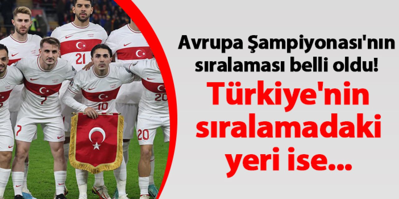 Avrupa Şampiyonası'nın favorileri belli oldu! Türkiye'nin sıralamadaki yeri ise...