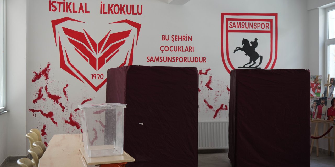 Samsun seçime hazır!1 milyon 38 bin 991 seçmen oy kullanacak