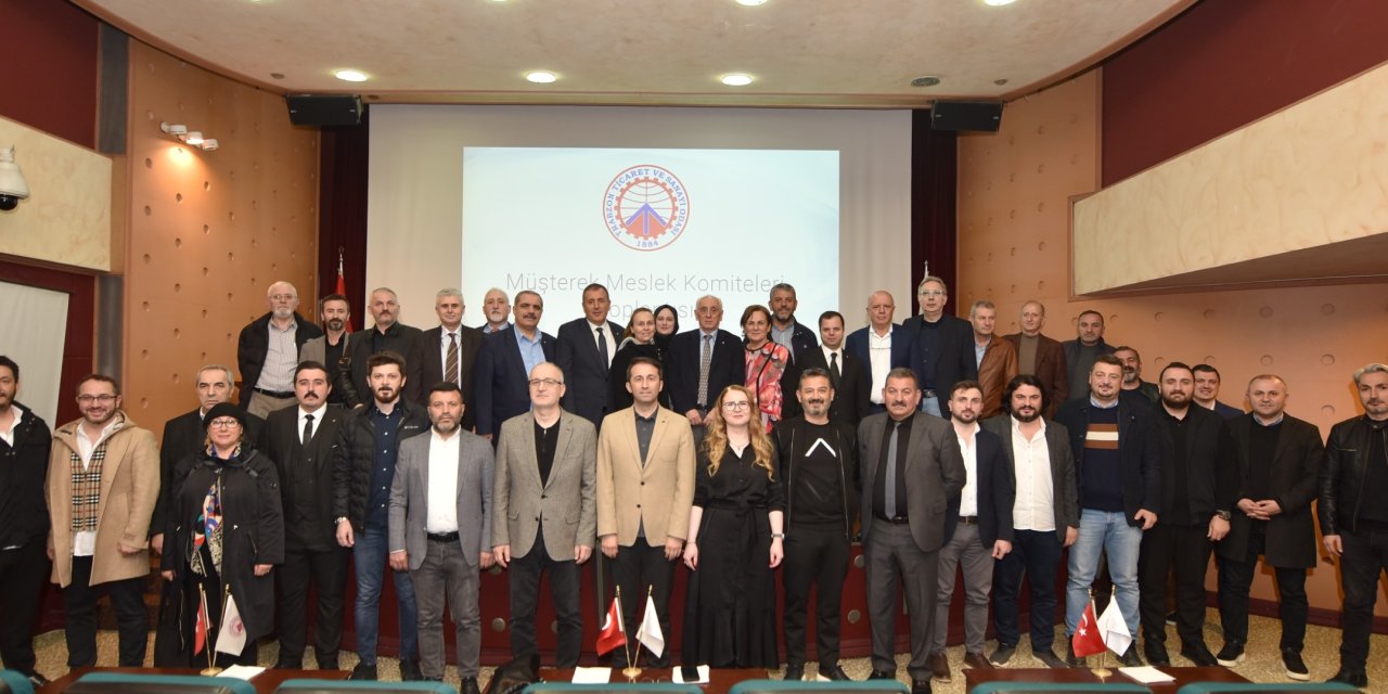 TTSO Müşterek Meslek Komiteleri Toplantısı gerçekleşti
