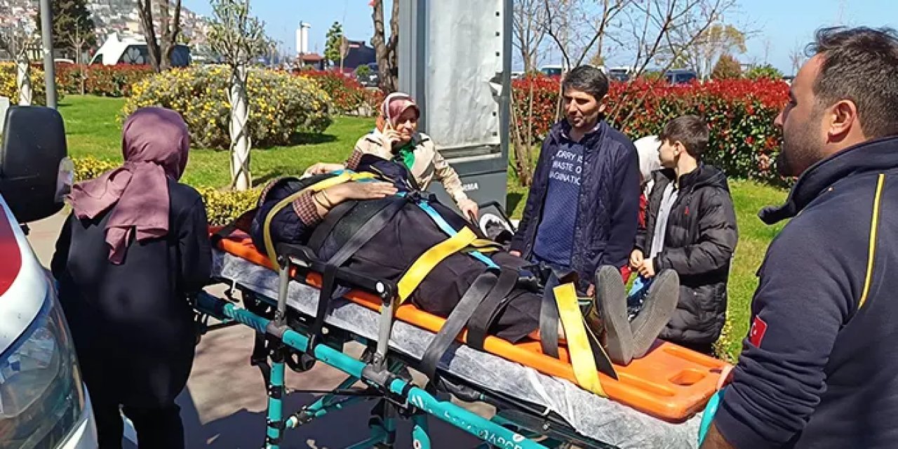 Ordu'da bisikletli, çarptığı kadını yaraladı