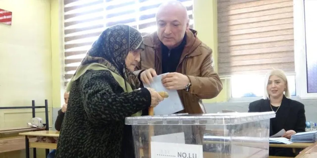 Giresun’da 95 yaşında oyunu kullandı