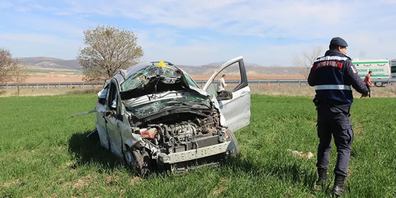 Oy kullanmaya giden aile Nevşehir'de kaza yaptı! 1 ölü, 2 yaralı