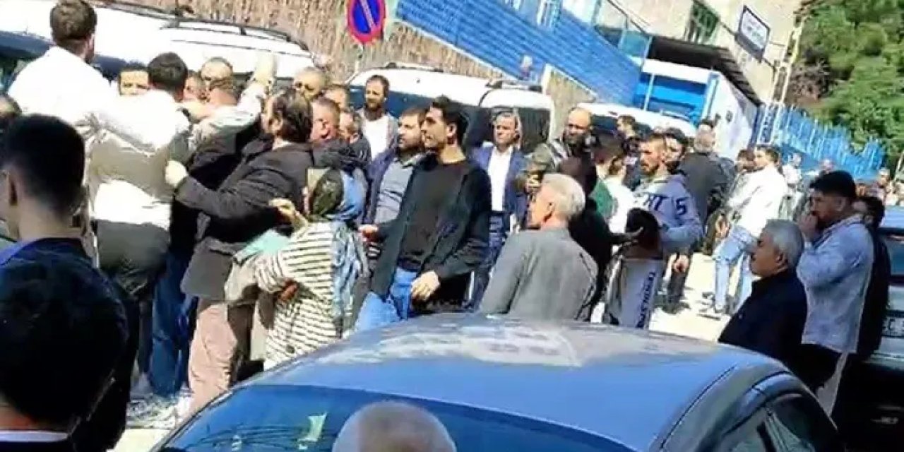 Samsun'da muhtar adayları arasında arbede