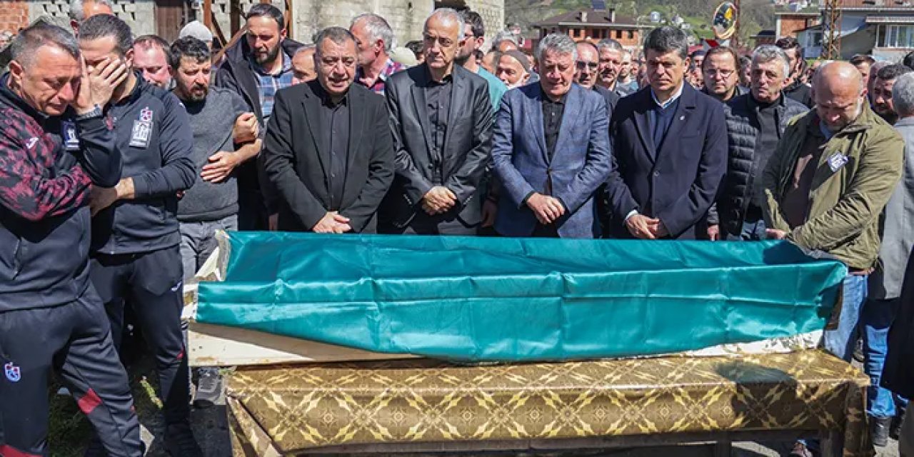 Trabzonsporlu Küçük Mirkan son yolculuğuna uğurlandı