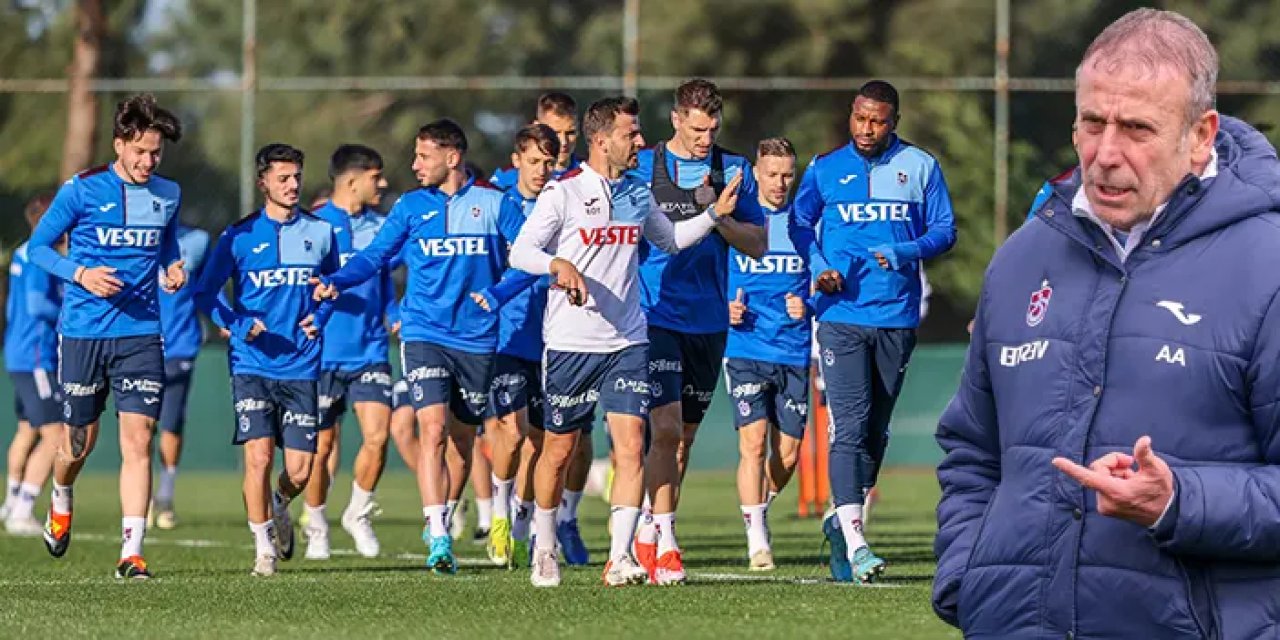 Trabzonspor'da santrfor sıkıntısı! Abdullah Avcı kime şans verecek?