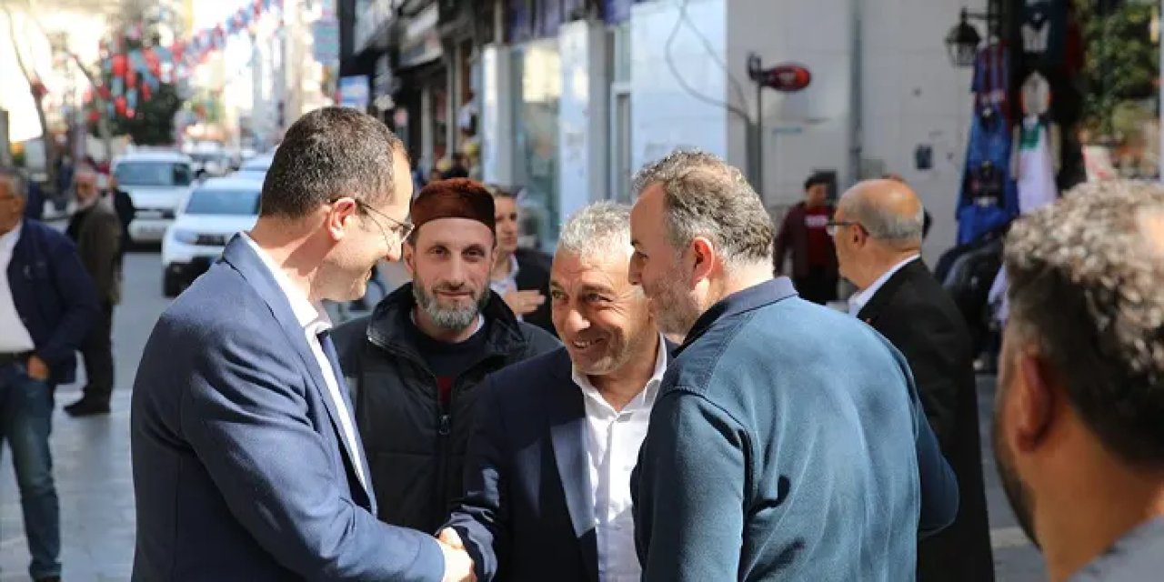 Başkan Ekim'den seçim sonrası teşekkür ziyareti