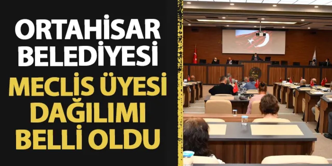 Ortahisar Belediyesi Meclis Üyeleri belli oldu