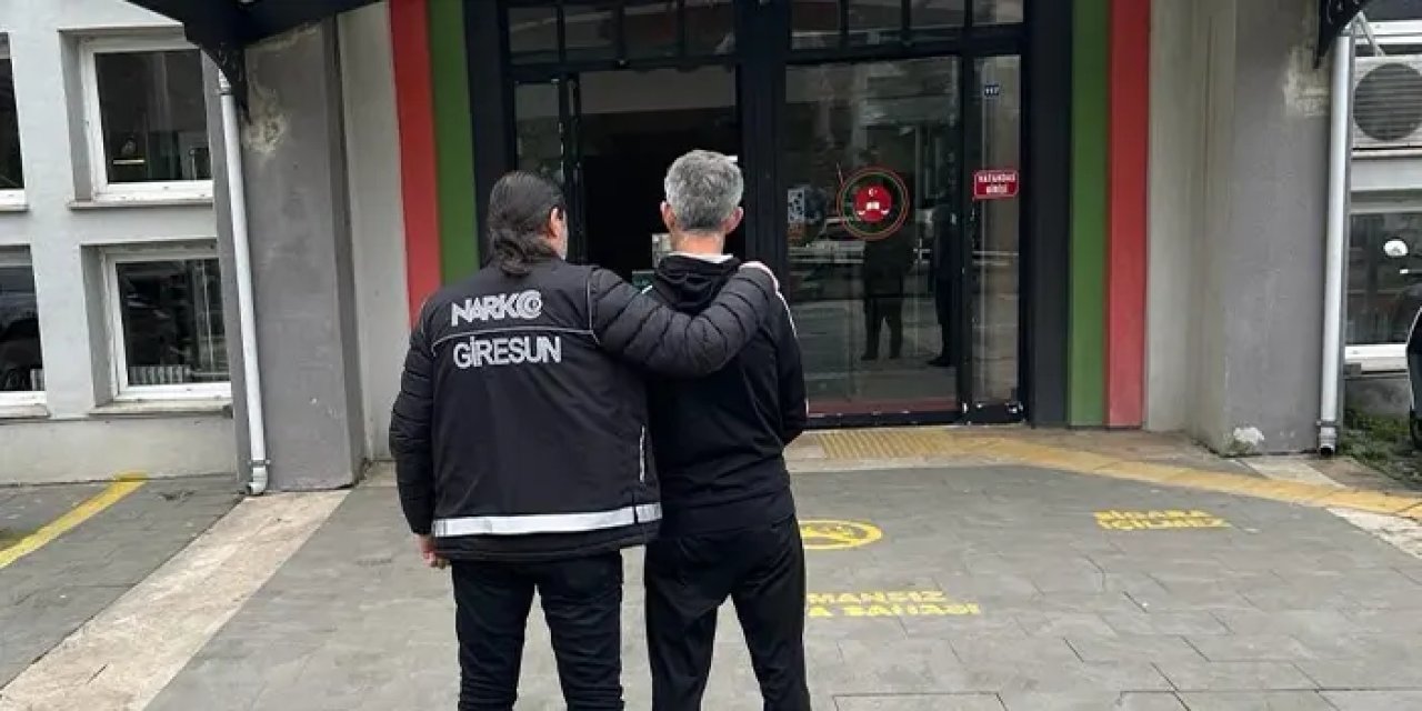 Giresun’da Üzerinde Uyuşturucu Bulunan Şüpheli Tutuklandı