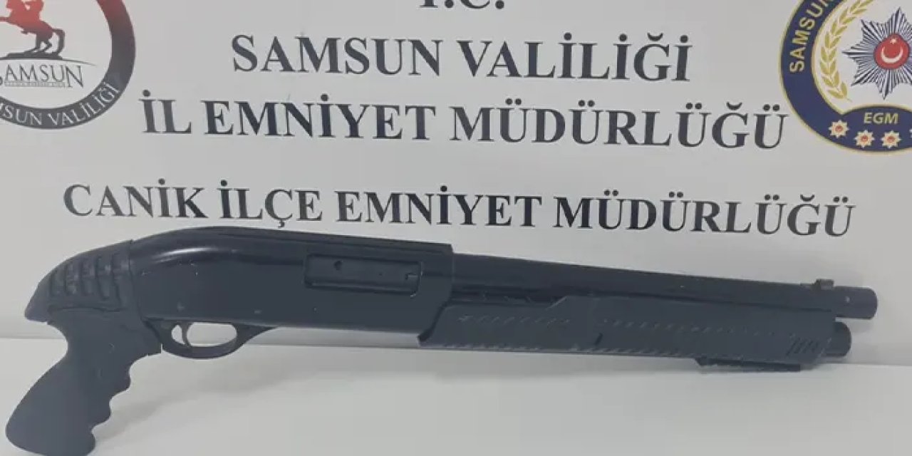 Samsun'da tüfekle ateş açtı! Şüpheli şahıs yakalandı