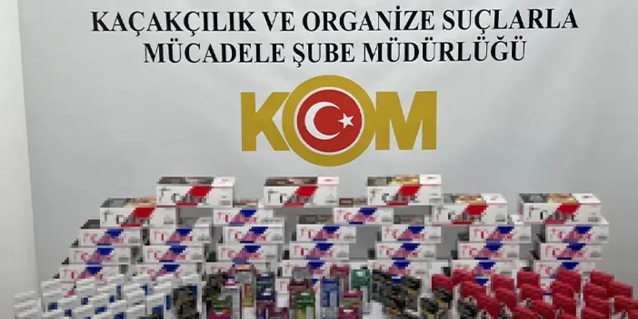 Samsun'da kaçakçılık operasyonu! Sağlık memuruna gözaltı