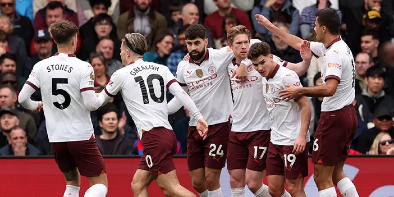 Manchester City, Crystal Palace'ı 4-2'lik skor ile devirdi