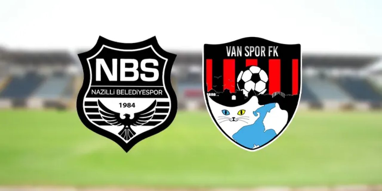 Nazilli Belediyespor - Vanspor maçı ne zaman, saat kaçta, hangi kanalda?