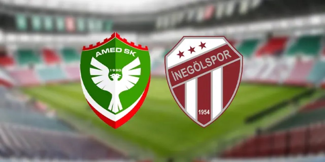 Amed Sportif - İnegölspor maçı ne zaman, saat kaçta, hangi kanalda?