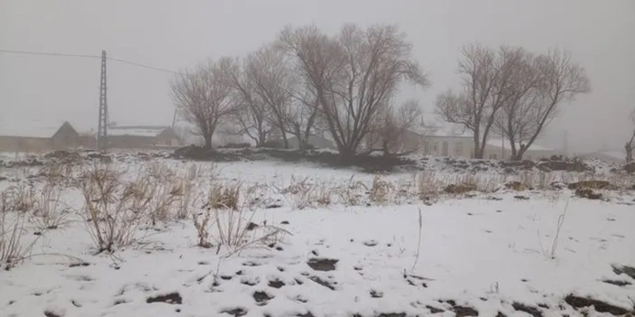 Kars'ta Beklenmedik Nisan Karı Hayatı Etkiledi