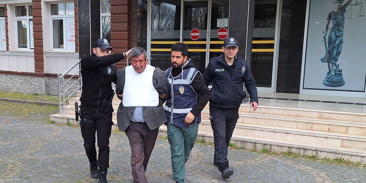 Samsun'da eşini silahla ağır yaralayan zanlı tutuklandı