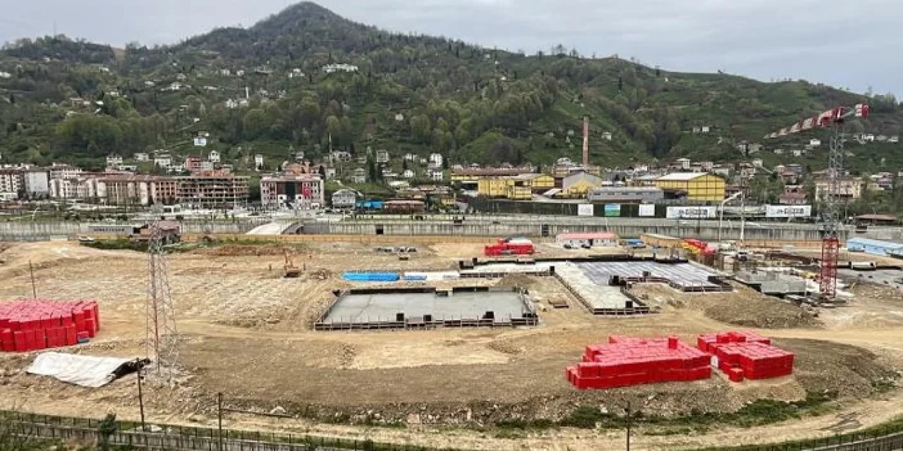 Rize'ye 102 yataklı hastane! İnşaat devam ediyor
