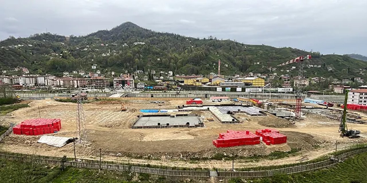Rize'de Güneysu’ya 102 yataklı hastane yapılıyor