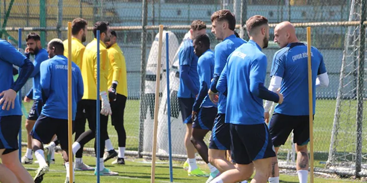 Çaykur Rizespor Antalyaspor maçına hazırlanıyor